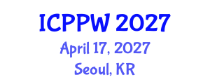 International Conference on Positive Psychology and Wellbeing (ICPPW) April 17, 2027 - Seoul, Republic of Korea International Conference on Positive Psychology and Wellbeing (ICPPW) April 17, 2027 - Seoul, Republic of Korea