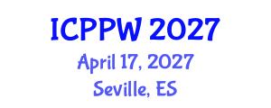 International Conference on Positive Psychology and Wellbeing (ICPPW) April 17, 2027 - Seville, Spain