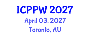 International Conference on Positive Psychology and Wellbeing (ICPPW) April 03, 2027 - Toronto, Australia International Conference on Positive Psychology and Wellbeing (ICPPW) April 03, 2027 - Toronto, Australia