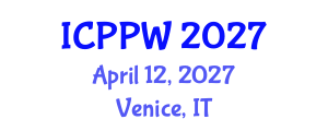 International Conference on Positive Psychology and Wellbeing (ICPPW) April 12, 2027 - Venice, Italy International Conference on Positive Psychology and Wellbeing (ICPPW) April 12, 2027 - Venice, Italy
