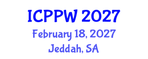 International Conference on Positive Psychology and Wellbeing (ICPPW) February 18, 2027 - Jeddah, Saudi Arabia