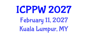 International Conference on Positive Psychology and Wellbeing (ICPPW) February 11, 2027 - Kuala Lumpur, Malaysia International Conference on Positive Psychology and Wellbeing (ICPPW) February 11, 2027 - Kuala Lumpur, Malaysia