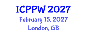 International Conference on Positive Psychology and Wellbeing (ICPPW) February 15, 2027 - London, United Kingdom International Conference on Positive Psychology and Wellbeing (ICPPW) February 15, 2027 - London, United Kingdom