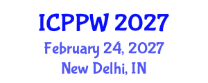 International Conference on Positive Psychology and Wellbeing (ICPPW) February 24, 2027 - New Delhi, India International Conference on Positive Psychology and Wellbeing (ICPPW) February 24, 2027 - New Delhi, India