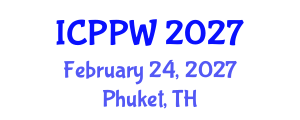 International Conference on Positive Psychology and Wellbeing (ICPPW) February 24, 2027 - Phuket, Thailand International Conference on Positive Psychology and Wellbeing (ICPPW) February 24, 2027 - Phuket, Thailand
