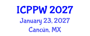 International Conference on Positive Psychology and Wellbeing (ICPPW) January 23, 2027 - Cancún, Mexico International Conference on Positive Psychology and Wellbeing (ICPPW) January 23, 2027 - Cancún, Mexico