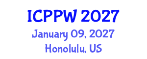 International Conference on Positive Psychology and Wellbeing (ICPPW) January 09, 2027 - Honolulu, United States International Conference on Positive Psychology and Wellbeing (ICPPW) January 09, 2027 - Honolulu, United States