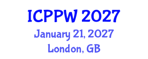 International Conference on Positive Psychology and Wellbeing (ICPPW) January 21, 2027 - London, United Kingdom International Conference on Positive Psychology and Wellbeing (ICPPW) January 21, 2027 - London, United Kingdom
