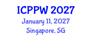 International Conference on Positive Psychology and Wellbeing (ICPPW) January 11, 2027 - Singapore, Singapore International Conference on Positive Psychology and Wellbeing (ICPPW) January 11, 2027 - Singapore, Singapore