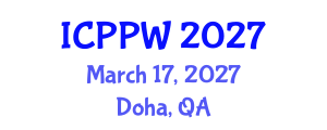 International Conference on Positive Psychology and Wellbeing (ICPPW) March 17, 2027 - Doha, Qatar International Conference on Positive Psychology and Wellbeing (ICPPW) March 17, 2027 - Doha, Qatar