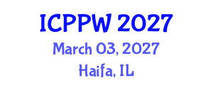 International Conference on Positive Psychology and Wellbeing (ICPPW) March 03, 2027 - Haifa, Israel International Conference on Positive Psychology and Wellbeing (ICPPW) March 03, 2027 - Haifa, Israel
