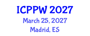 International Conference on Positive Psychology and Wellbeing (ICPPW) March 25, 2027 - Madrid, Spain International Conference on Positive Psychology and Wellbeing (ICPPW) March 25, 2027 - Madrid, Spain