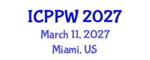 International Conference on Positive Psychology and Wellbeing (ICPPW) March 11, 2027 - Miami, United States International Conference on Positive Psychology and Wellbeing (ICPPW) March 11, 2027 - Miami, United States