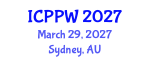 International Conference on Positive Psychology and Wellbeing (ICPPW) March 29, 2027 - Sydney, Australia International Conference on Positive Psychology and Wellbeing (ICPPW) March 29, 2027 - Sydney, Australia