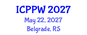 International Conference on Positive Psychology and Wellbeing (ICPPW) May 22, 2027 - Belgrade, Serbia