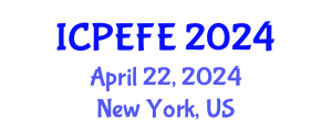 International Conference on Postharvest Engineering and Food Engineering (ICPEFE) April 22, 2024 - New York, United States