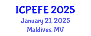 International Conference on Postharvest Engineering and Food Engineering (ICPEFE) January 21, 2025 - Maldives, Maldives