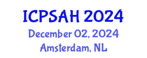 International Conference on Poultry Science and Avian Health (ICPSAH) December 02, 2024 - Amsterdam, Netherlands