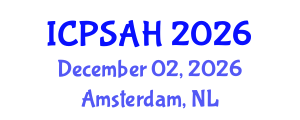 International Conference on Poultry Science and Avian Health (ICPSAH) December 02, 2026 - Amsterdam, Netherlands International Conference on Poultry Science and Avian Health (ICPSAH) December 02, 2026 - Amsterdam, Netherlands