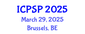 International Conference on Poverty and Social Protection (ICPSP) March 29, 2025 - Brussels, Belgium