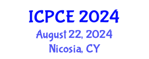 International Conference on Power and Control Engineering (ICPCE) August 22, 2024 - Nicosia, Cyprus