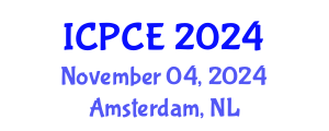 International Conference on Power and Control Engineering (ICPCE) November 04, 2024 - Amsterdam, Netherlands