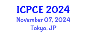 International Conference on Power and Control Engineering (ICPCE) November 07, 2024 - Tokyo, Japan