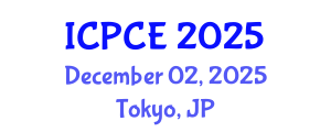 International Conference on Power and Control Engineering (ICPCE) December 02, 2025 - Tokyo, Japan