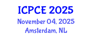 International Conference on Power and Control Engineering (ICPCE) November 04, 2025 - Amsterdam, Netherlands
