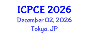 International Conference on Power and Control Engineering (ICPCE) December 02, 2026 - Tokyo, Japan International Conference on Power and Control Engineering (ICPCE) December 02, 2026 - Tokyo, Japan