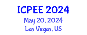 International Conference on Power and Energy Engineering (ICPEE) May 20, 2024 - Las Vegas, United States