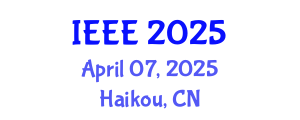 International Conference on Power and Integrated Energy Systems (IEEE) April 07, 2025 - Haikou, China