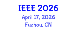 International Conference on Power and Integrated Energy Systems (IEEE) April 17, 2026 - Fuzhou, China