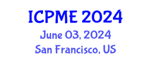 International Conference on Power and Mechanical Engineering (ICPME) June 03, 2024 - San Francisco, United States