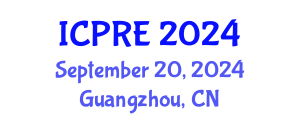 International Conference on Power and Renewable Energy (ICPRE) September 20, 2024 - Guangzhou, China