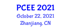International Conference on Power, Control and Electrical Engineering (PCEE) October 22, 2021 - Zhanjiang, China