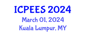 International Conference on Power Electronics and Energy System (ICPEES) March 01, 2024 - Kuala Lumpur, Malaysia International Conference on Power Electronics and Energy System (ICPEES) March 01, 2024 - Kuala Lumpur, Malaysia