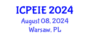 International Conference on Power Electronics and Instrumentation Engineering (ICPEIE) August 08, 2024 - Warsaw, Poland