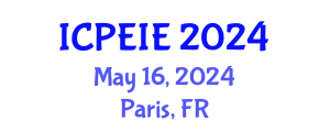International Conference on Power Electronics and Instrumentation Engineering (ICPEIE) May 16, 2024 - Paris, France