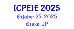 International Conference on Power Electronics and Instrumentation Engineering (ICPEIE) October 25, 2025 - Osaka, Japan