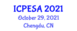 International Conference on Power Electronics Systems and Applications (ICPESA) October 29, 2021 - Chengdu, China