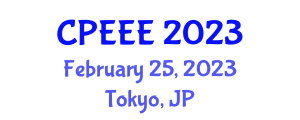 International Conference on Power, Energy and Electrical Engineering (CPEEE) February 25, 2023 - Tokyo, Japan