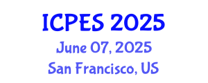 International Conference on Power Engineering and Systems (ICPES) June 07, 2025 - San Francisco, United States