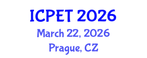 International Conference on Power Engineering and Technology (ICPET) March 22, 2026 - Prague, Czechia