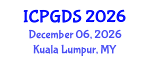 International Conference on Power Generation and Distribution Systems (ICPGDS) December 06, 2026 - Kuala Lumpur, Malaysia International Conference on Power Generation and Distribution Systems (ICPGDS) December 06, 2026 - Kuala Lumpur, Malaysia