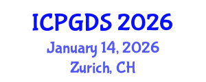 International Conference on Power Generation and Distribution Systems (ICPGDS) January 14, 2026 - Zurich, Switzerland