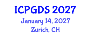 International Conference on Power Generation and Distribution Systems (ICPGDS) January 14, 2027 - Zurich, Switzerland International Conference on Power Generation and Distribution Systems (ICPGDS) January 14, 2027 - Zurich, Switzerland