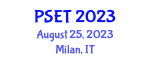 International Conference on Power Systems and Electrical Technology (PSET) August 25, 2023 - Milan, Italy