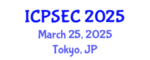 International Conference on Power Systems and Energy Conversion (ICPSEC) March 25, 2025 - Tokyo, Japan
