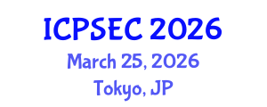 International Conference on Power Systems and Energy Conversion (ICPSEC) March 25, 2026 - Tokyo, Japan